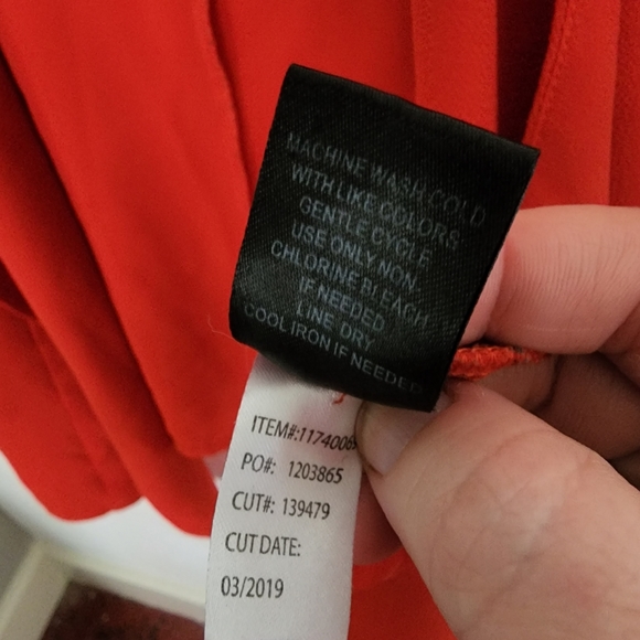 Torrid, Size 2, Red Crepe Drape Front Blazer - Picture 5 of 8